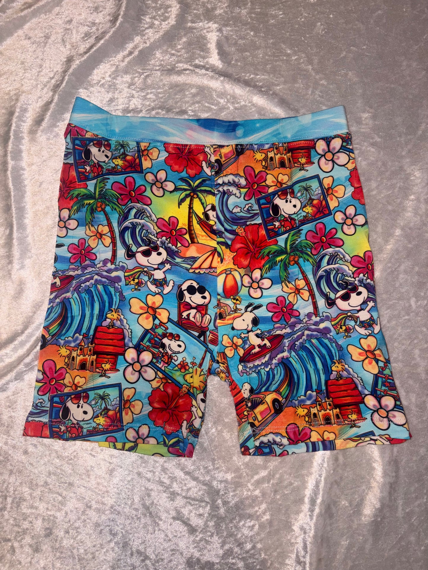 Black-and-White Beagle Two-Piece Short Set