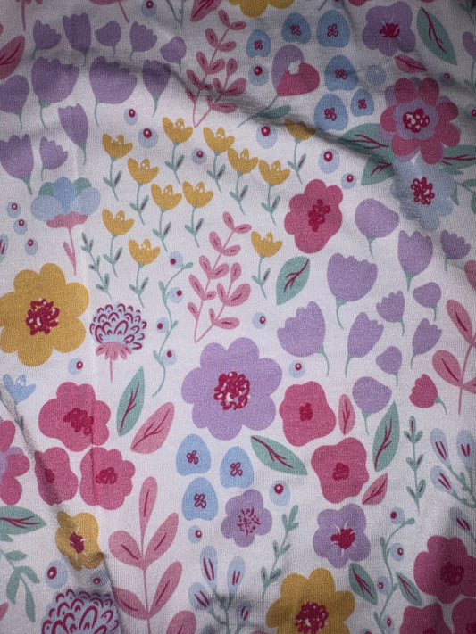 Flowing Flowers Bamboo One-Piece