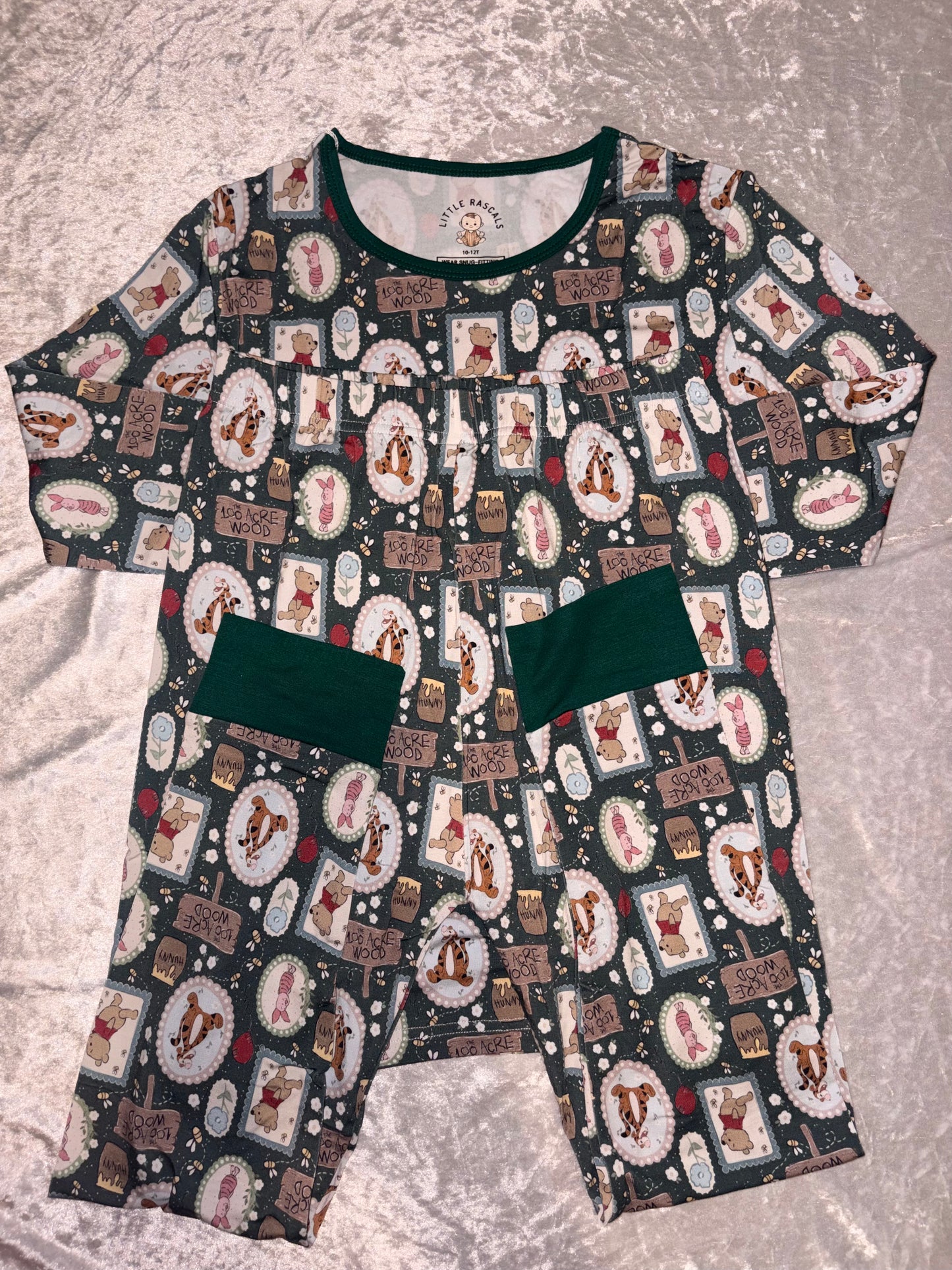 Vintage Honey Bamboo Two-Piece Set