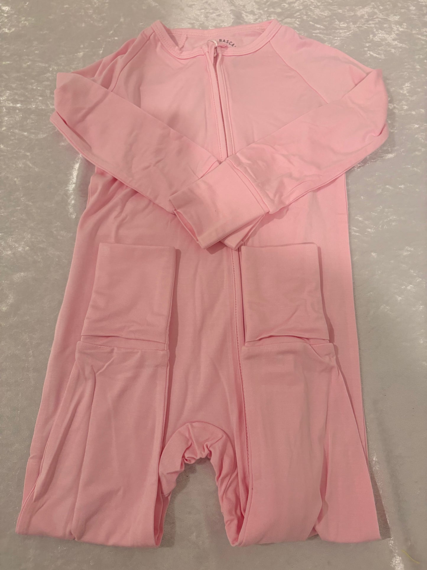 Bubblegum Pink Bamboo Zippy