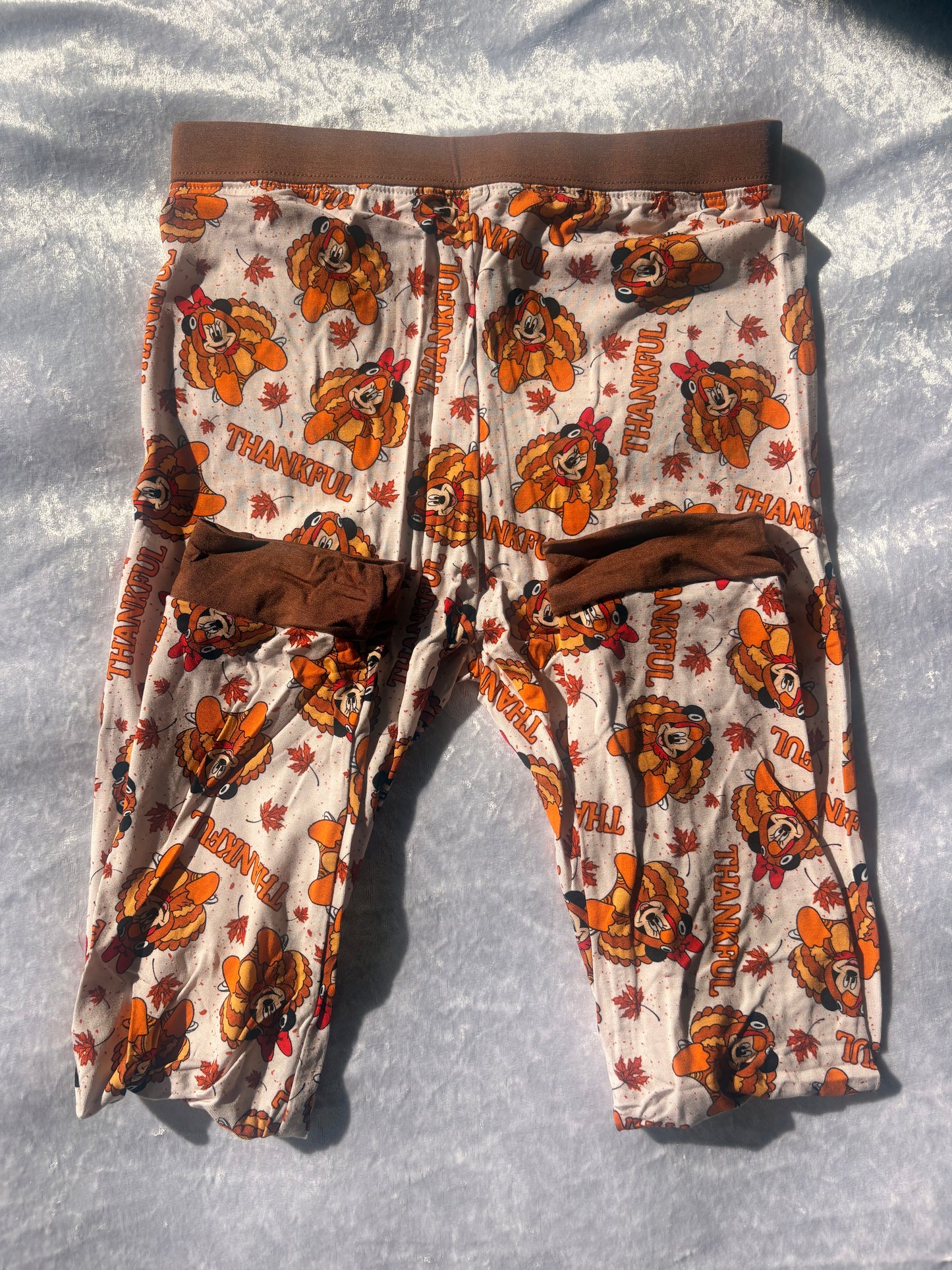 Thankful Mice Bamboo Two-Piece Set