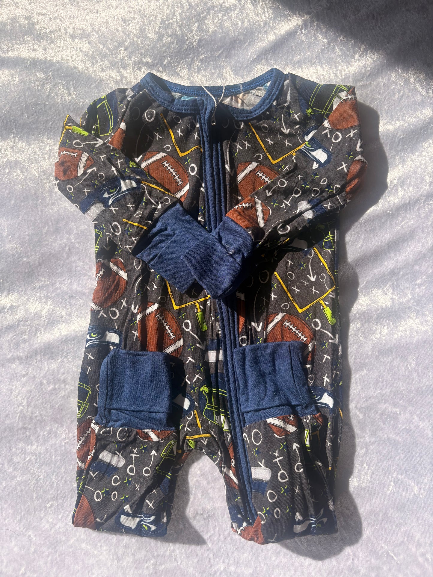 Seahawks Bamboo Zippy