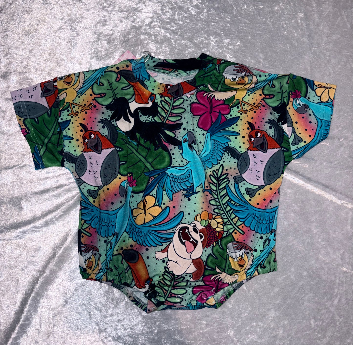 Birds of Paradise Bamboo One-Piece