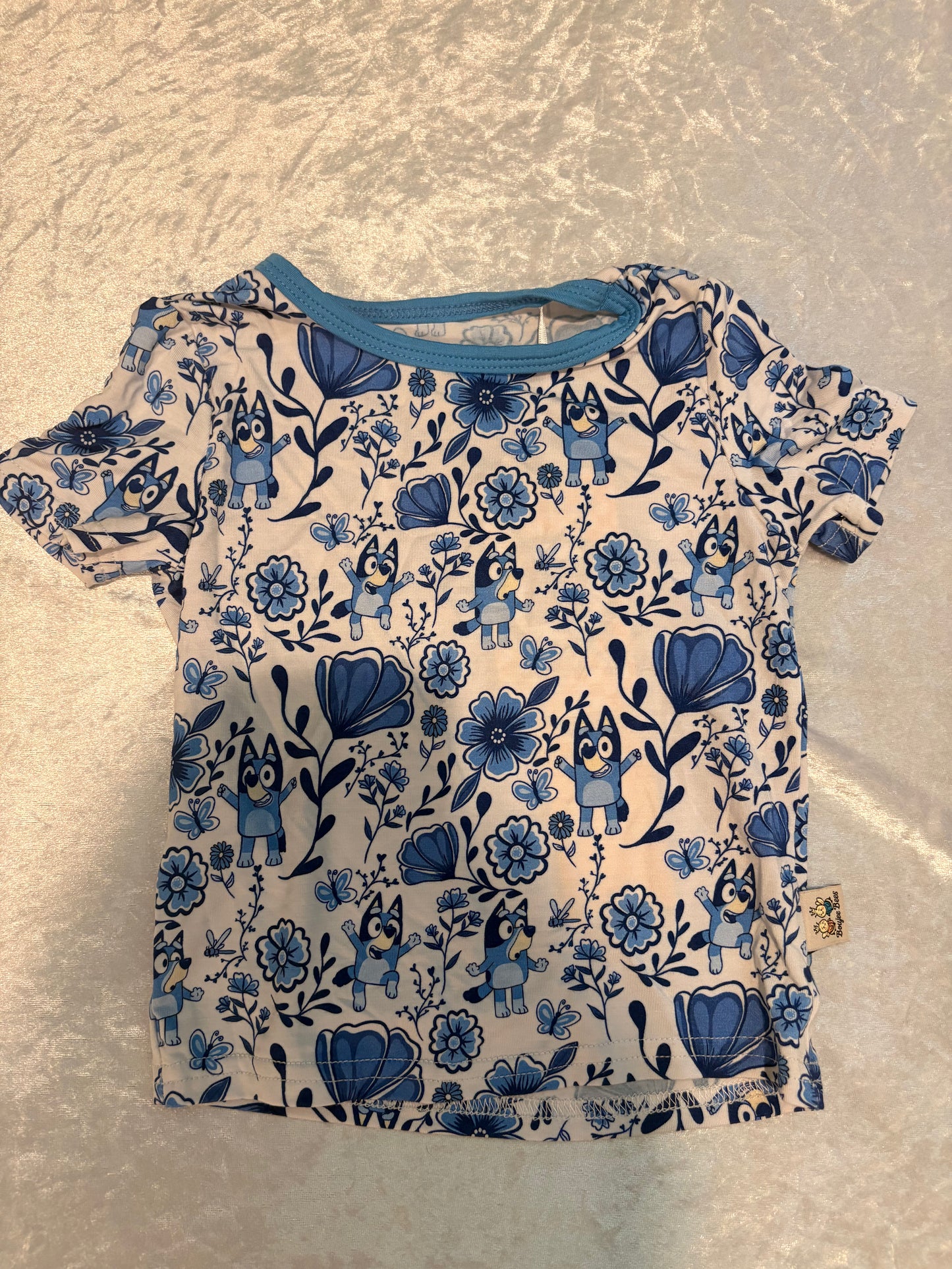 Flower Dogs Bamboo Two-Piece Set