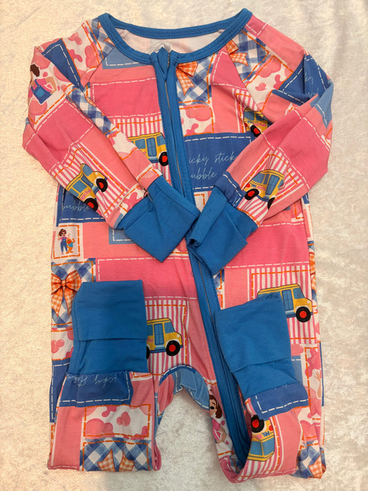Icky Sticky Bamboo Two-Piece/Zippy