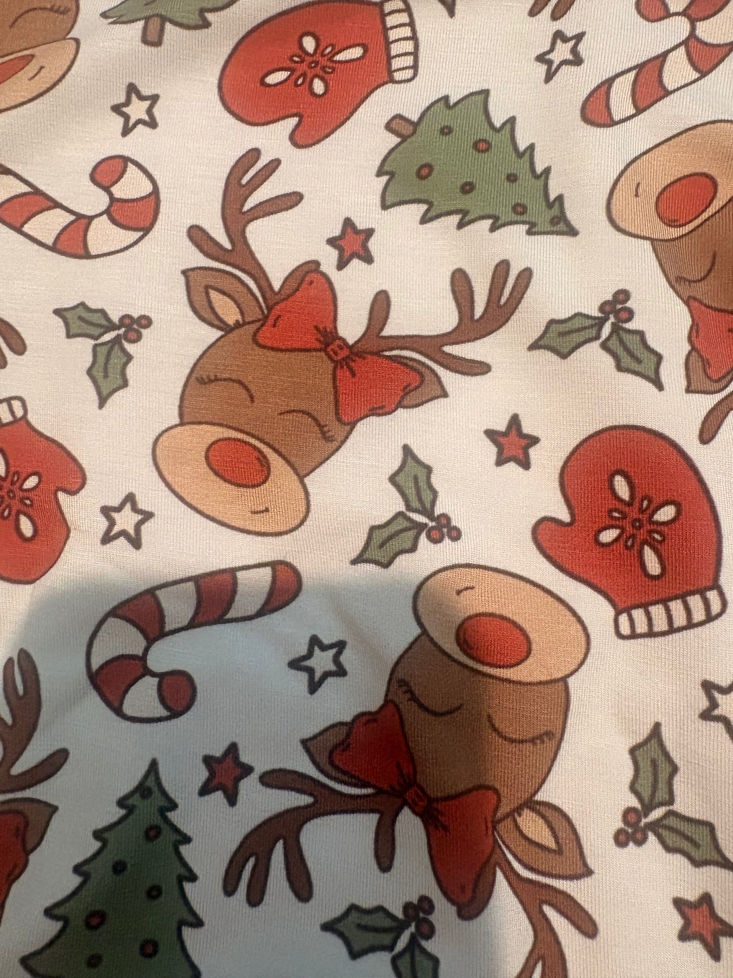 Candy Christmas Bamboo Two-Piece Set