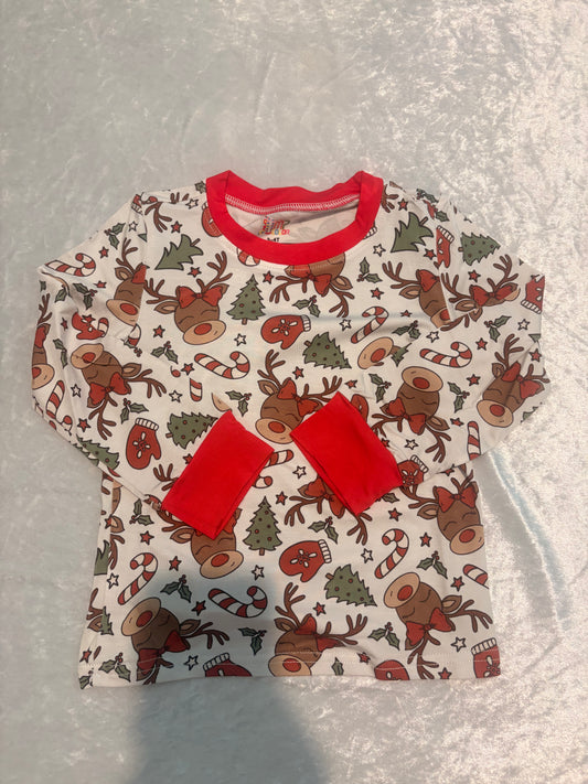 Candy Christmas Bamboo Two-Piece Set
