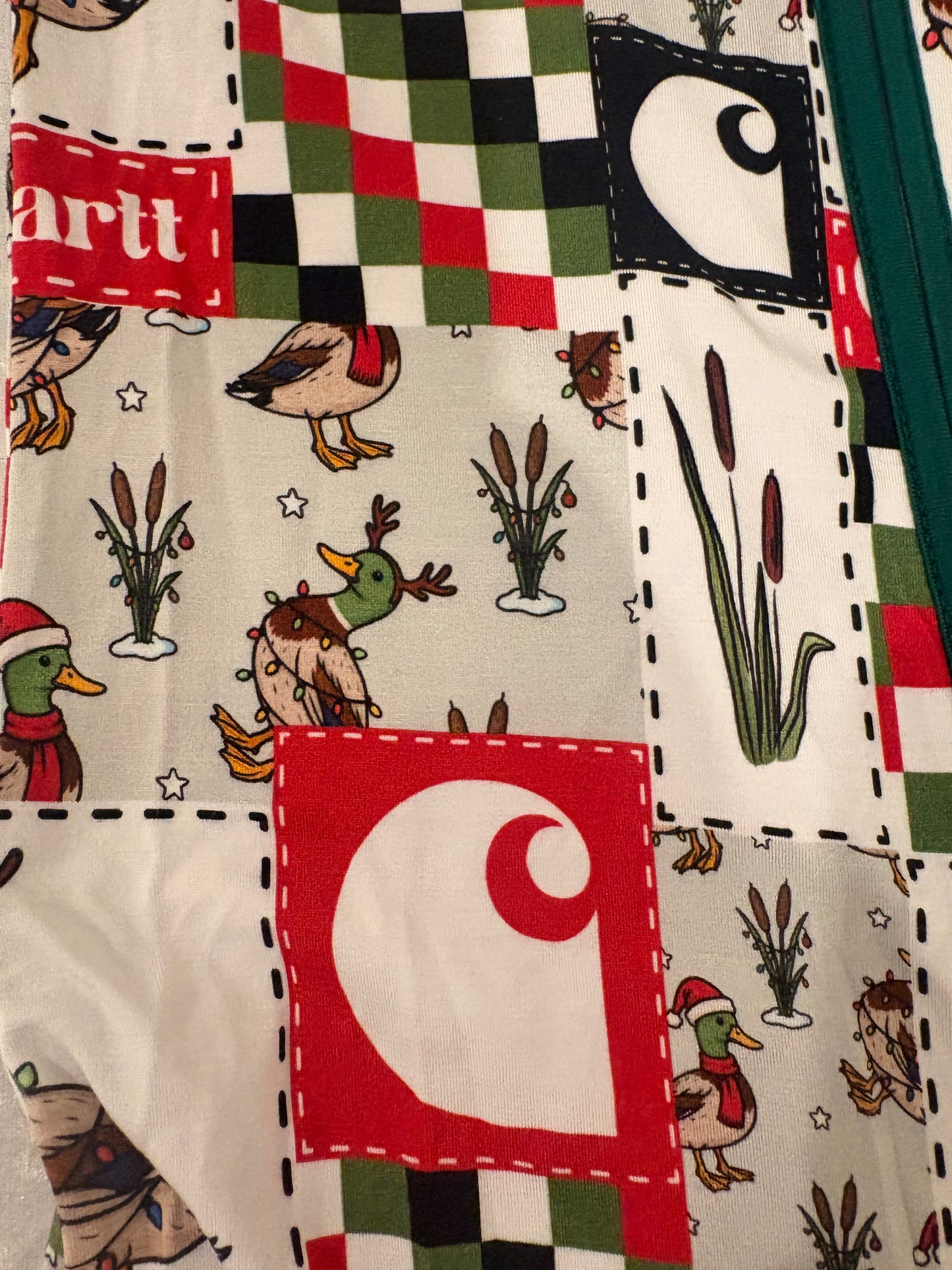 Country Christmas Bamboo Zippy