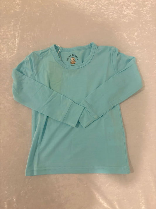 Sky Blue Bamboo Two-Piece Set