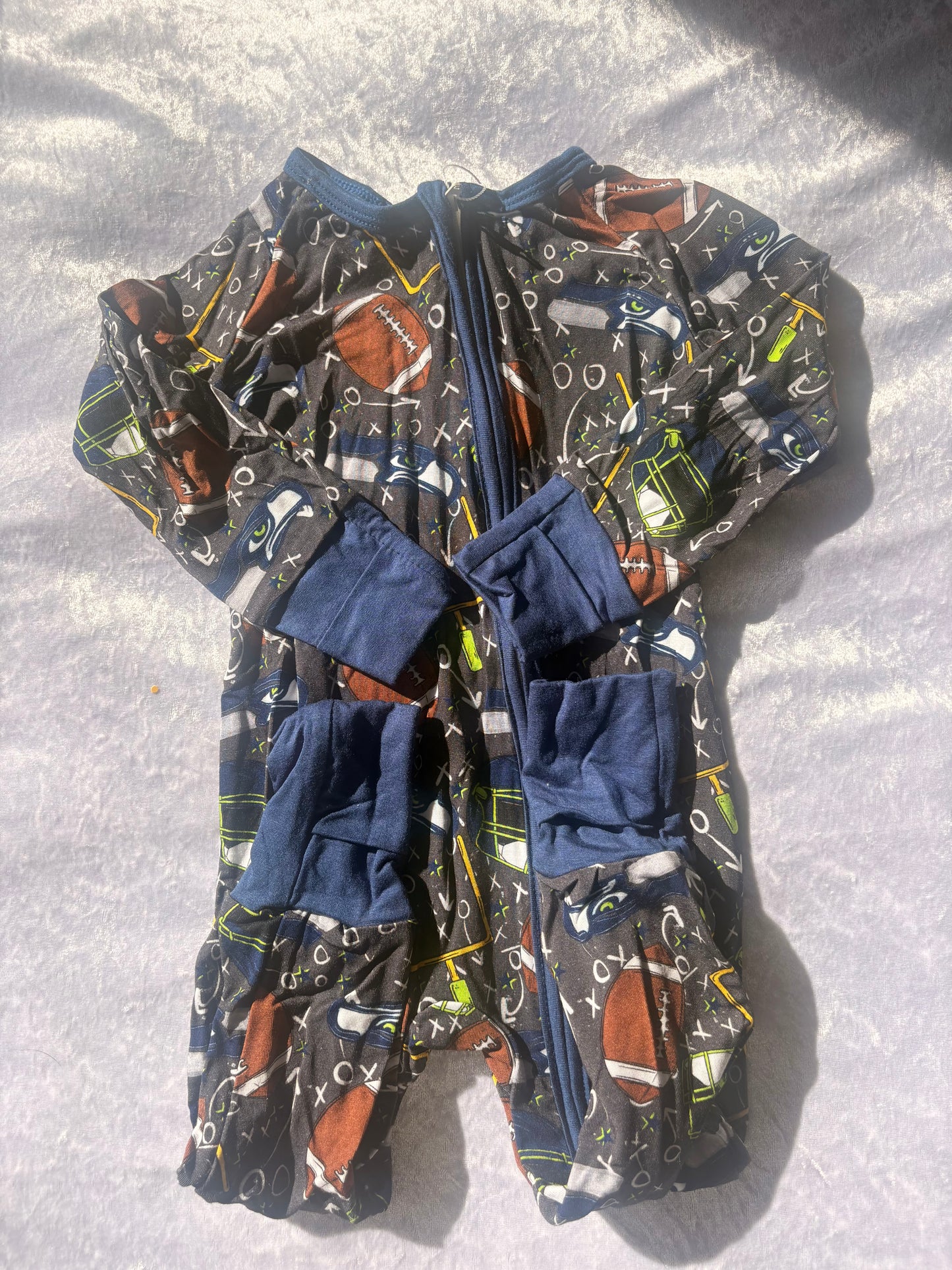 Seahawks Bamboo Zippy